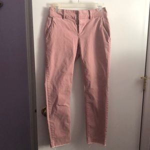 Loft raw hem jeans  - size 0